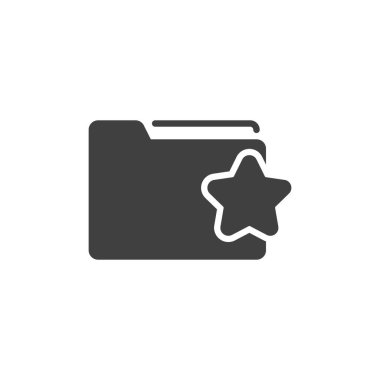 Favori dizin vektör simgesi