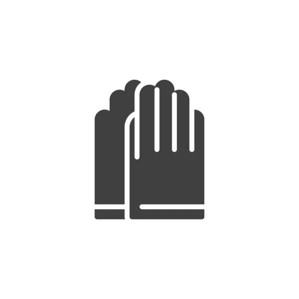Гумові рукавички Векторні значки — стоковий вектор