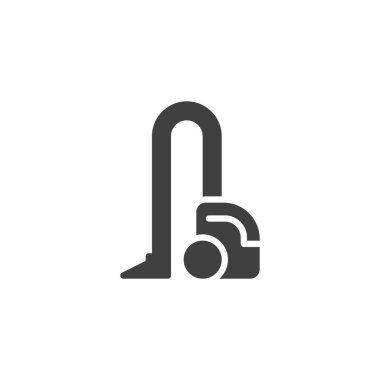 Süpürge Temizleyici vektör simgesi