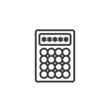 Parola erişim kodu simgesi