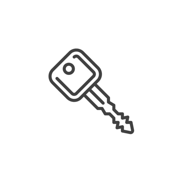 Key line icon — Stock Vector