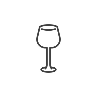 Kırmızı şarap çizgisi simgesi