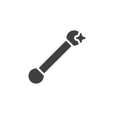 Kulak delici vektör simgesi