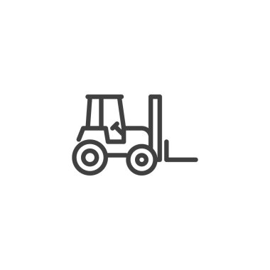 Forklift makine satırı simgesi