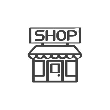 Dükkan satışı simgesi