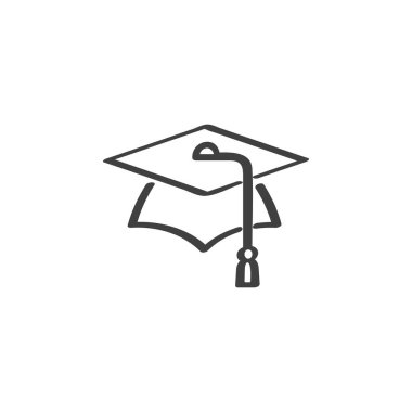 Havalimanı şapka çizgisi simgesi