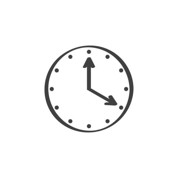 Uhr, Symbol der Zeitleiste — Stockvektor