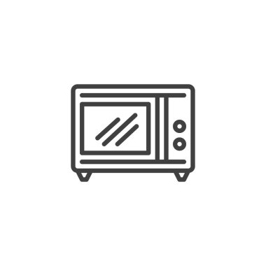 Mikrodalga fırın hattı simgesi