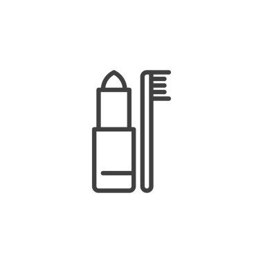 Ruj çizgisi simgesi