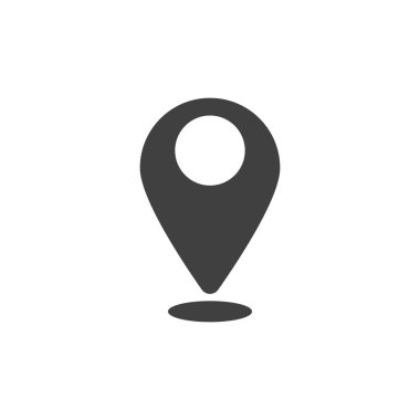 Harita işaretleyici vektör simgesi