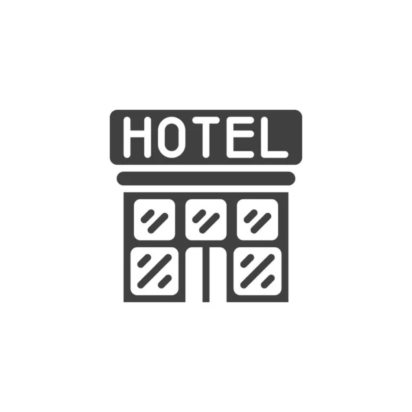 Hotel service vector icon — Stock Vector