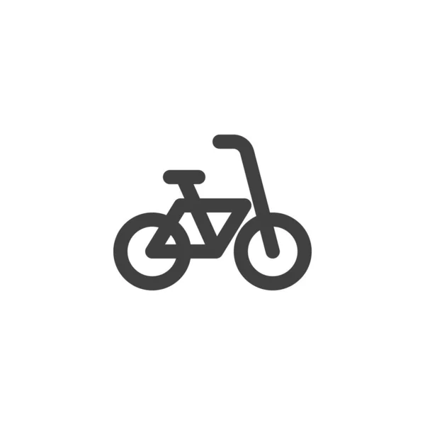 Εικονίδιο γραμμής ποδηλάτων — Διανυσματικό Αρχείο