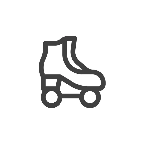 Ikone der Rollschuhbahn — Stockvektor