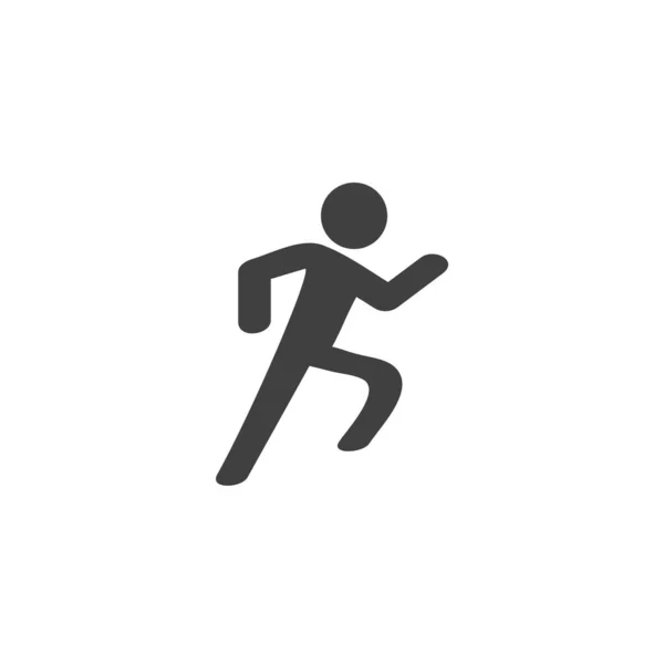 Atletismo deporte vector icono — Vector de stock