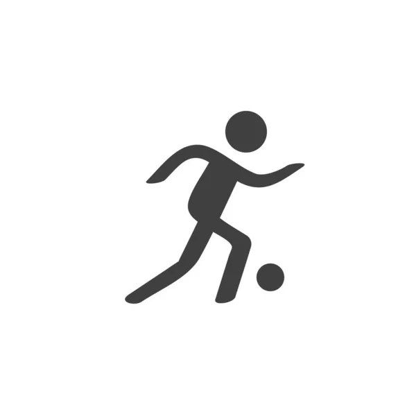 Vektor-Ikone des Fußballsports — Stockvektor
