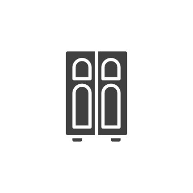 Dolap vektör simgesi