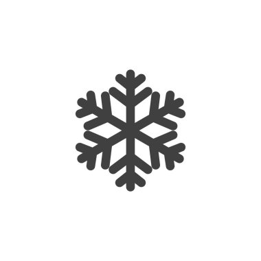 Kar Tanesi çizgi simgesi