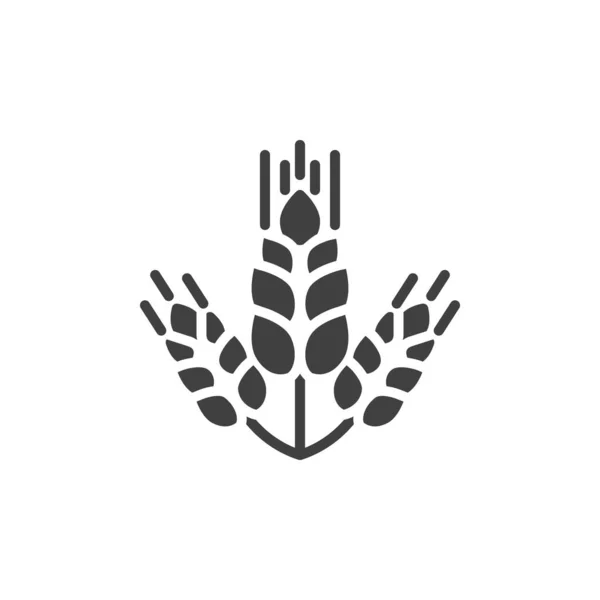 Icona vettore grano grano — Vettoriale Stock