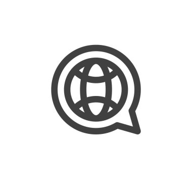 Dil çeviri satırı simgesi