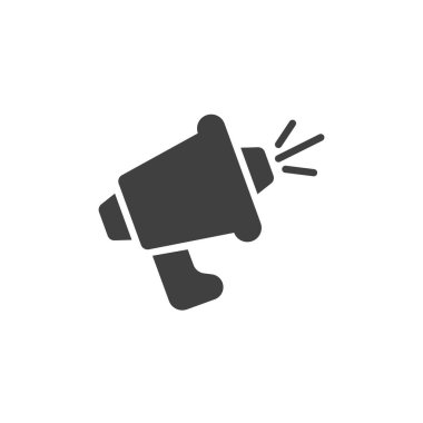 Megafon vektör simgesi