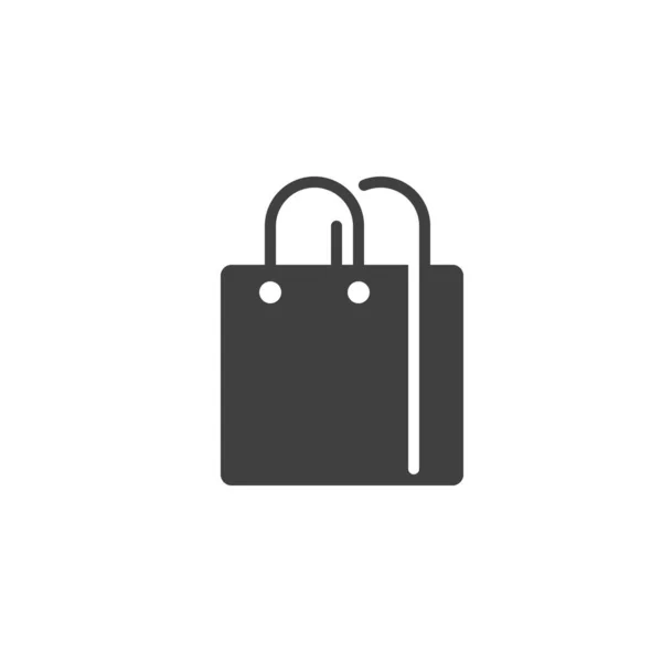 Εικονίδιο διανύσματος τσάντα αγορών — Διανυσματικό Αρχείο