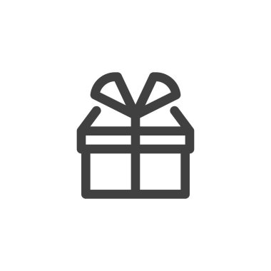 hediye kutusu satırı simgesi