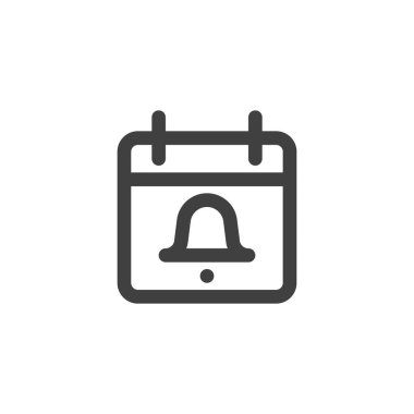 Takvim olay hatırlatıcı satır simgesi