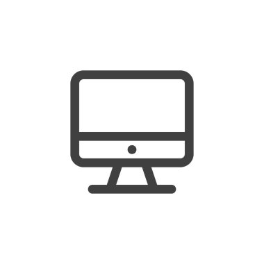 Bilgisayar monitörü satır simgesi