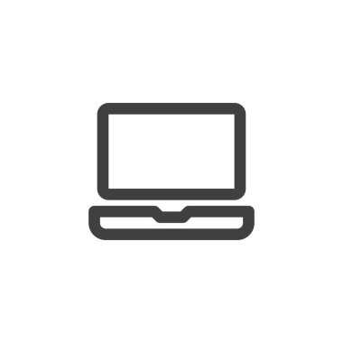 Dizüstü bilgisayar satırı simgesi