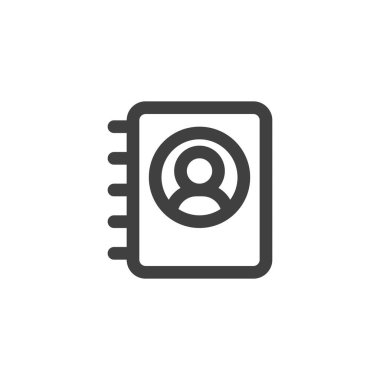 Adres defteri satırı simgesi