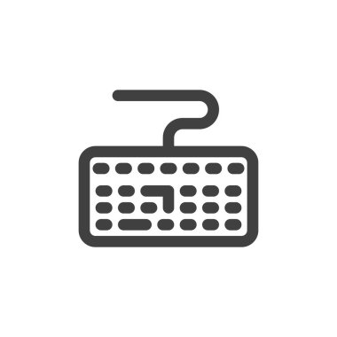 Bilgisayar klavye satırı simgesi