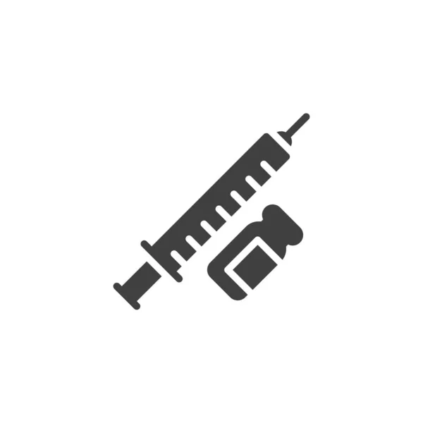Ikona wektora wtrysku insuliny — Wektor stockowy