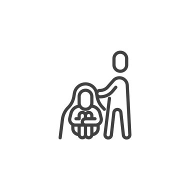 Uzun vadeli bakım çizgisi simgesi