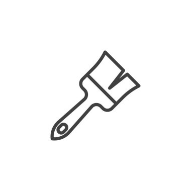 Fırça çizgisi simgesini boya