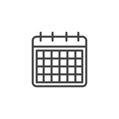 Takvim hatırlatıcı satır simgesi