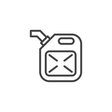 Jerry Can Petrol hattı simgesi