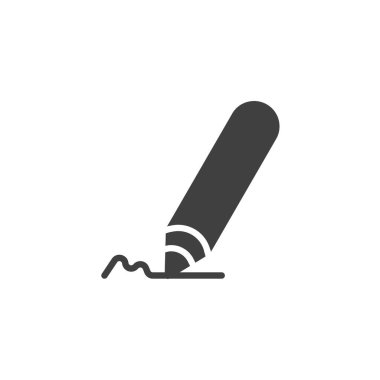 Kalem, yazma vektör simgesi