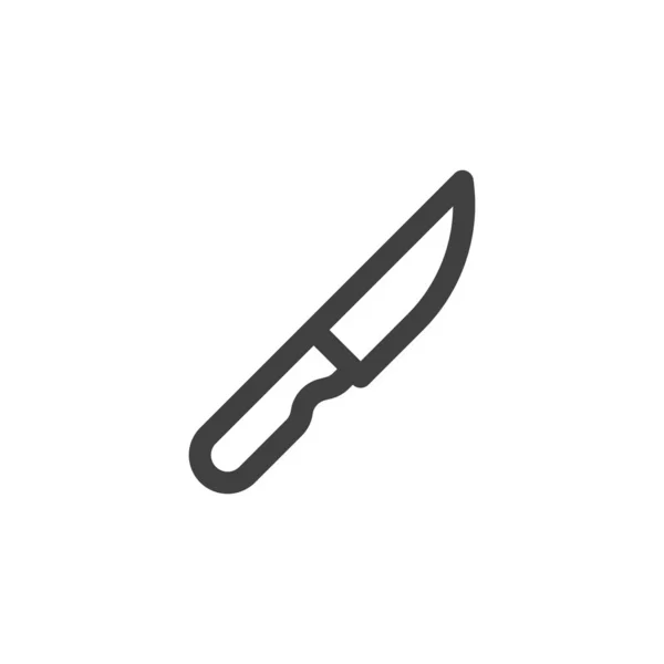 Knife line icon — Stock Vector