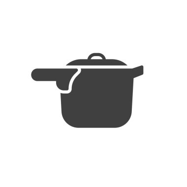 Düdüklü tencere vektör simgesi