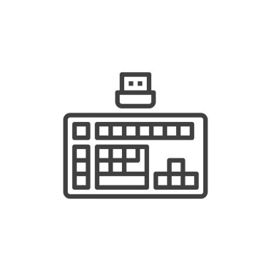 Bilgisayar klavye satırı simgesi