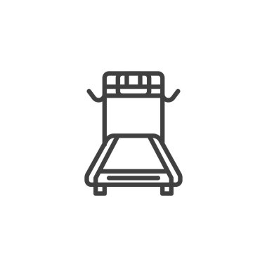 Koşu bandı makine hattı simgesi