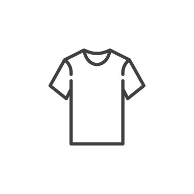 Tişört çizgisi simgesi