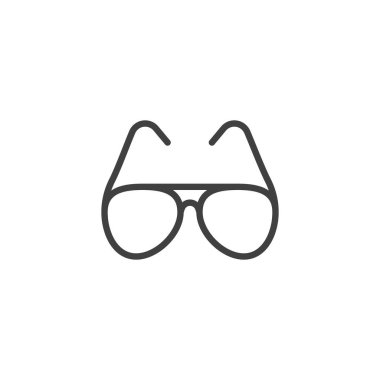 güneş gözlüğü satırı simgesi