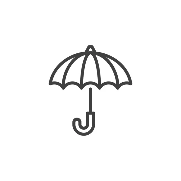 Symbolbild Regenschirm — Stockvektor