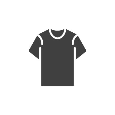 t-shirt vektör simgesi