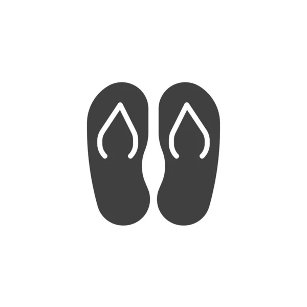 Flip-flop vector icon — Archivo Imágenes Vectoriales