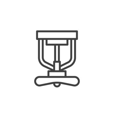 Su püskürtme hattı simgesi