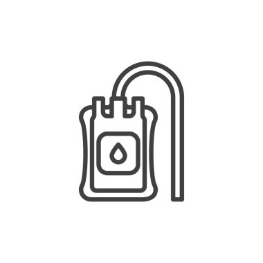 IV çanta satırı simgesi