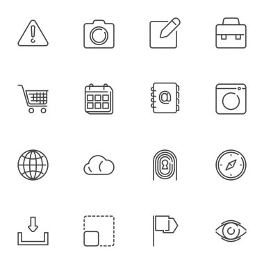 Kullanıcı arayüzü satır simgeleri ayarlandı