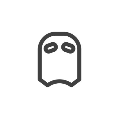 Swimming kickboard line icon